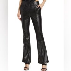 GENERATION LOVE Rio Vegan Leather Flare Pants